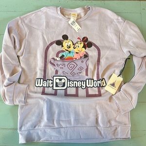 NWT Disney Mickey and Minnie 50th anniversary sweatshirt. Unisex Large